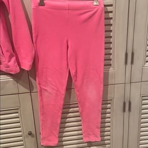 Lilly Pulitzer girls velour leggings